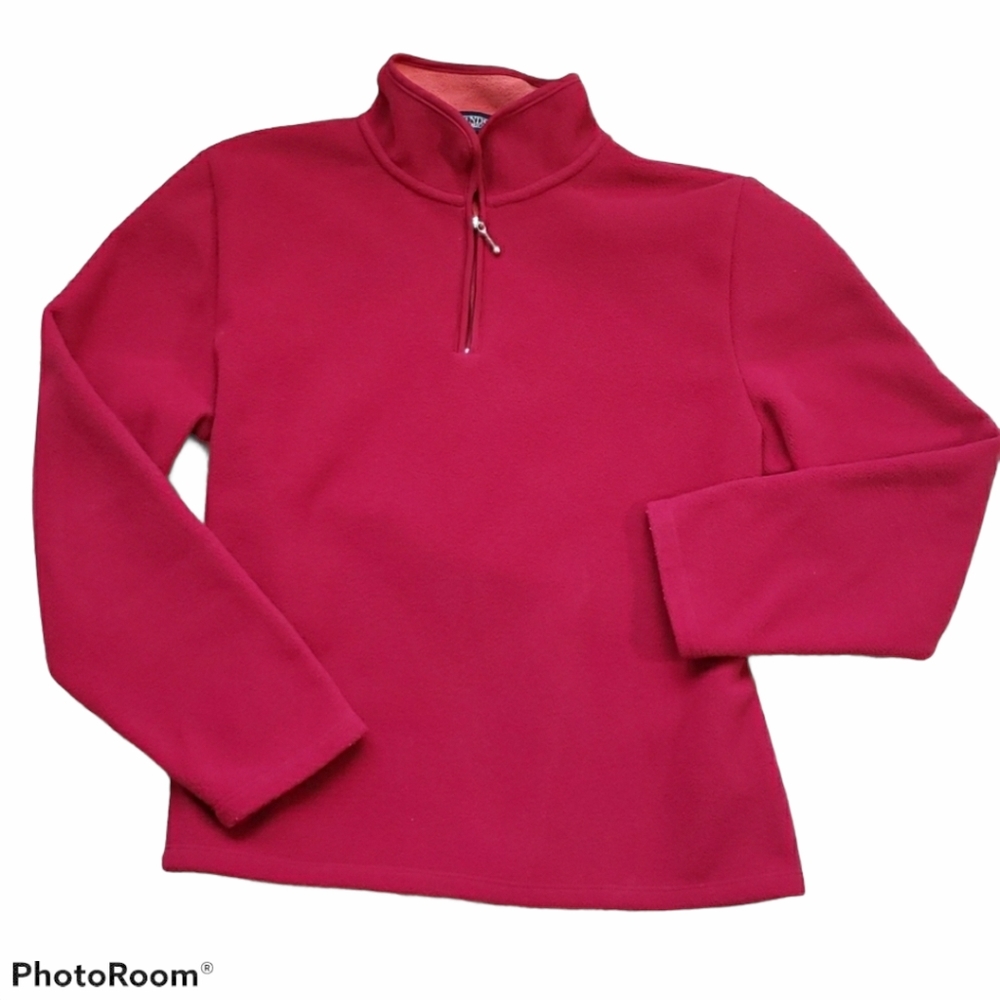 LANDS' END | Women's Long Sleeve Pull-over Fleece